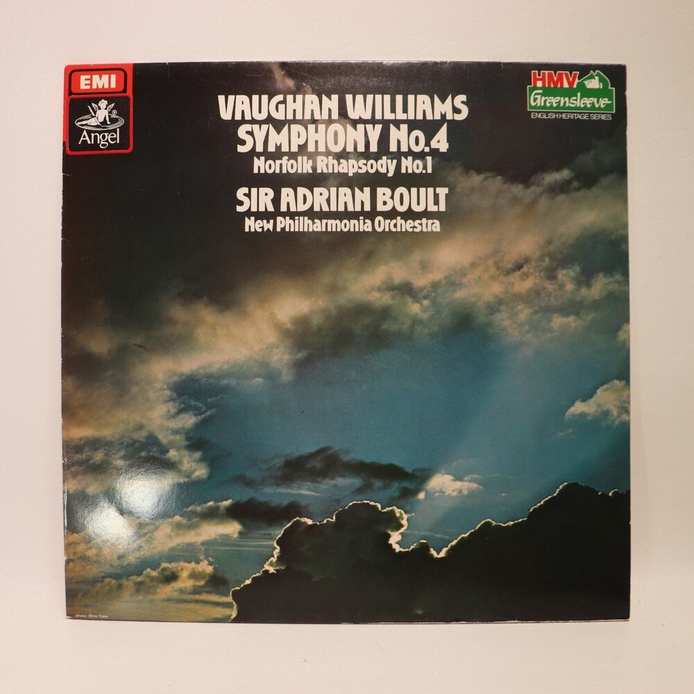 Vaughan Williams Symphony No 4 6 Boult New Philharmonia EMI Vinyl LP